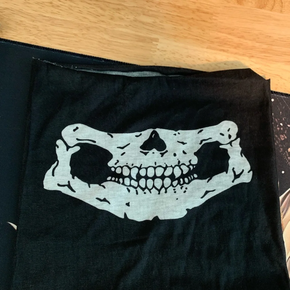 Black Skull Face Mask Ski Mask NEW